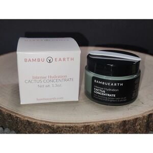 Bambu Earth~Intense Hydration Cactus Concentrate 1.3 oz Waterless Pressed Serum